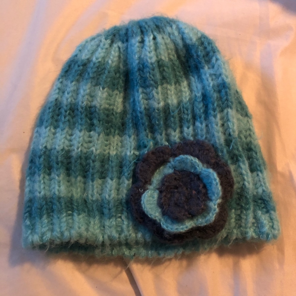 Flower beanie